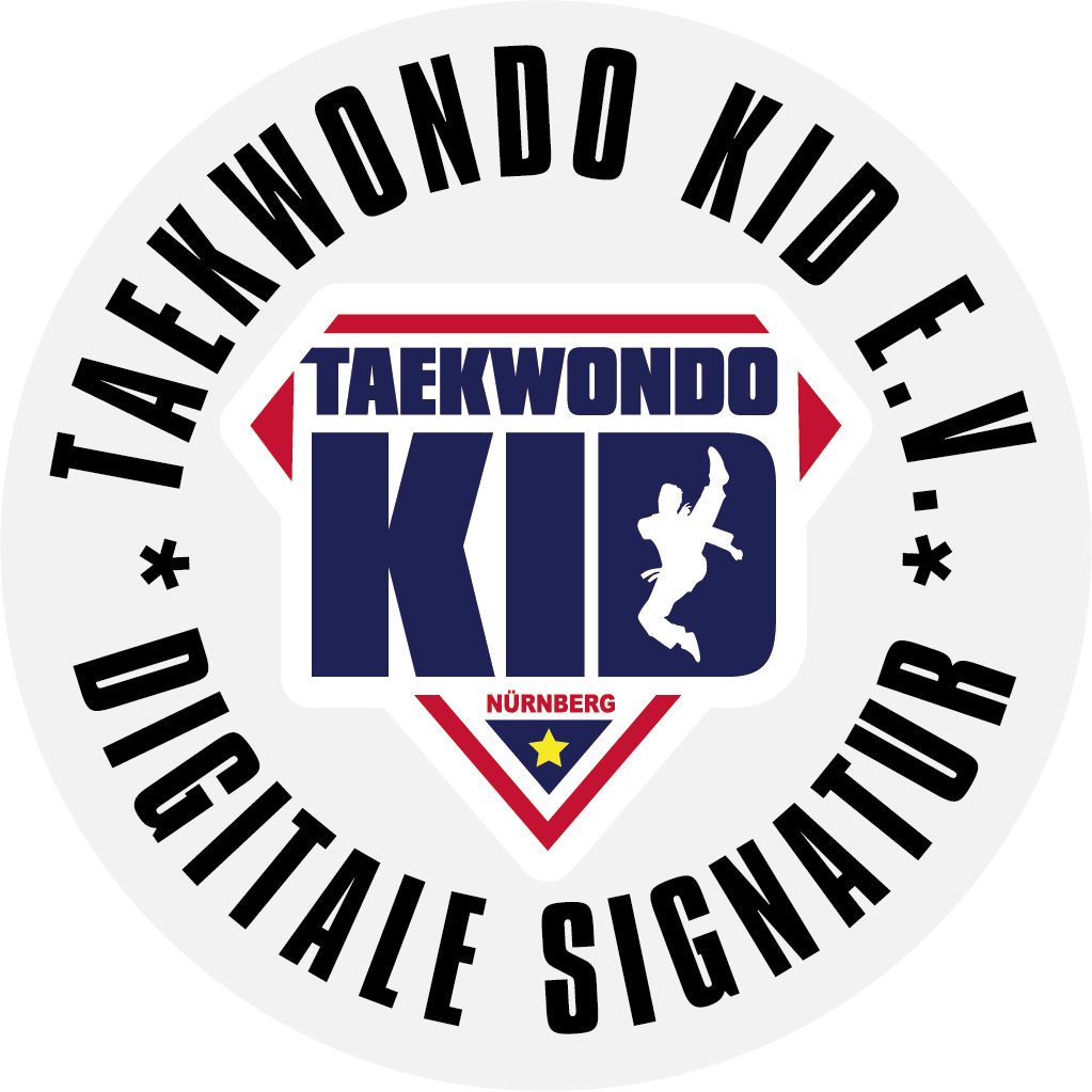 Taekwondo Kid Logo